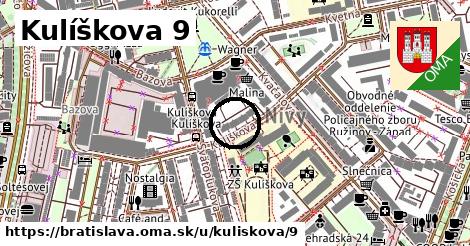 Kulíškova 9, Bratislava