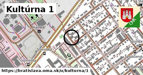 Kultúrna 1, Bratislava