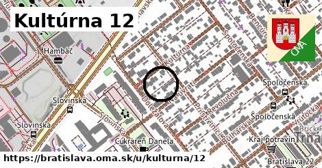 Kultúrna 12, Bratislava