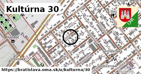 Kultúrna 30, Bratislava