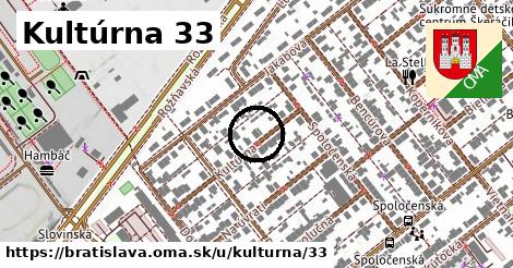 Kultúrna 33, Bratislava