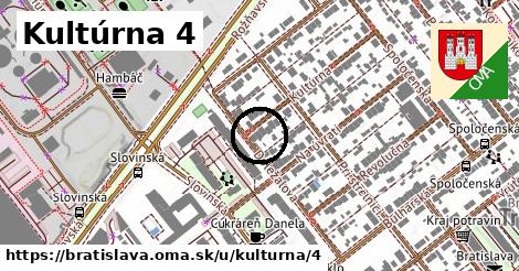 Kultúrna 4, Bratislava