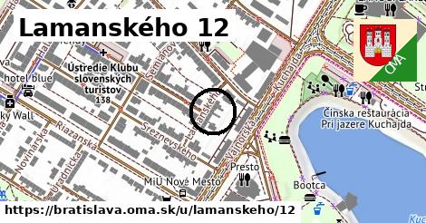 Lamanského 12, Bratislava