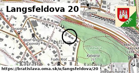 Langsfeldova 20, Bratislava