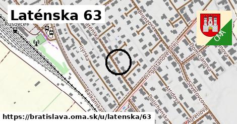 Laténska 63, Bratislava