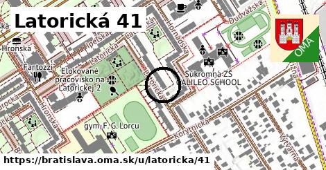 Latorická 41, Bratislava