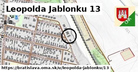 Leopolda Jablonku 13, Bratislava