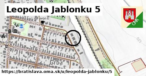 Leopolda Jablonku 5, Bratislava