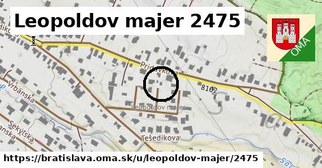 Leopoldov majer 2475, Bratislava