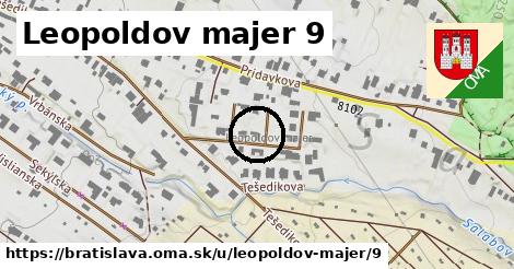 Leopoldov majer 9, Bratislava