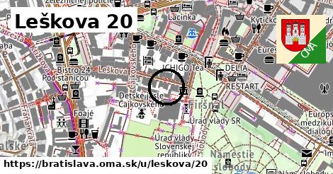 Leškova 20, Bratislava