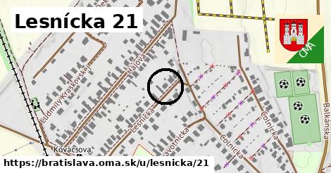 Lesnícka 21, Bratislava