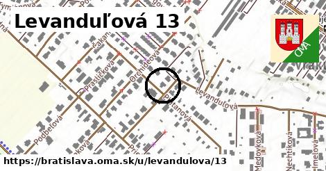 Levanduľová 13, Bratislava