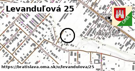 Levanduľová 25, Bratislava