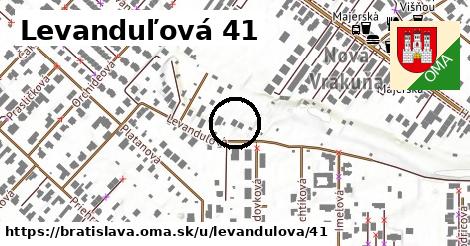 Levanduľová 41, Bratislava
