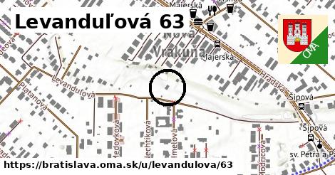 Levanduľová 63, Bratislava