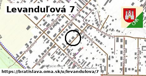 Levanduľová 7, Bratislava