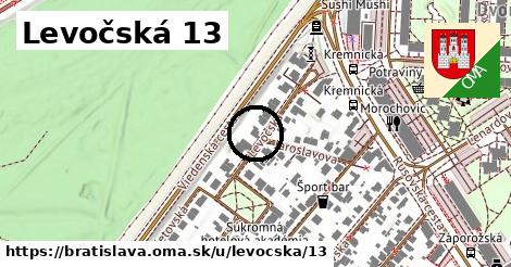 Levočská 13, Bratislava