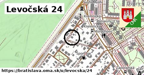 Levočská 24, Bratislava