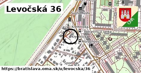 Levočská 36, Bratislava