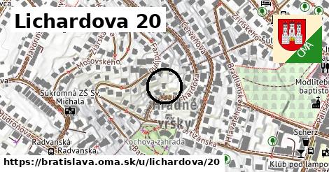 Lichardova 20, Bratislava