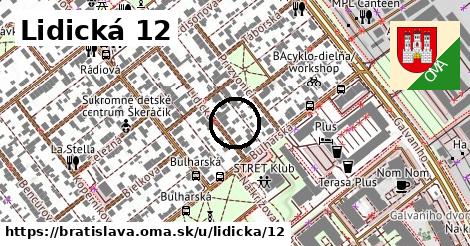 Lidická 12, Bratislava