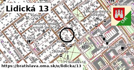 Lidická 13, Bratislava