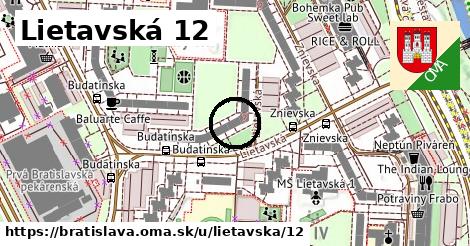 Lietavská 12, Bratislava