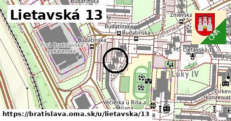 Lietavská 13, Bratislava