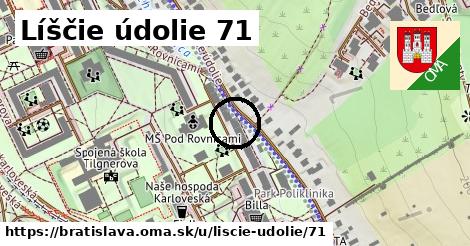 Líščie údolie 71, Bratislava