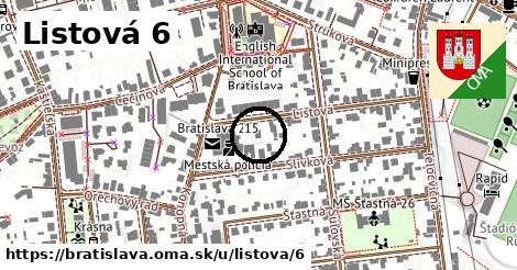 Listová 6, Bratislava