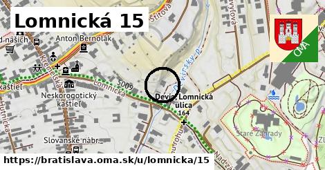 Lomnická 15, Bratislava