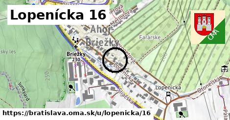 Lopenícka 16, Bratislava