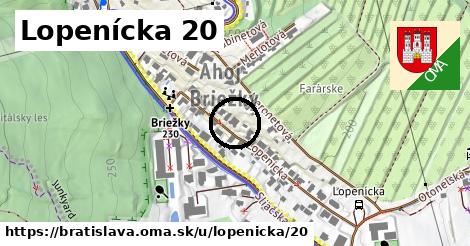 Lopenícka 20, Bratislava