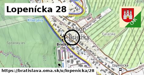 Lopenícka 28, Bratislava