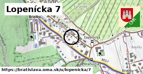 Lopenícka 7, Bratislava