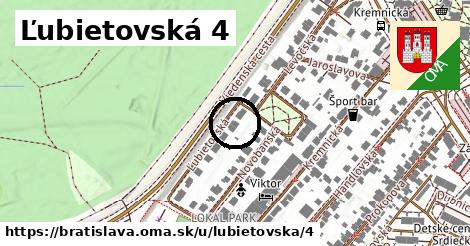 Ľubietovská 4, Bratislava