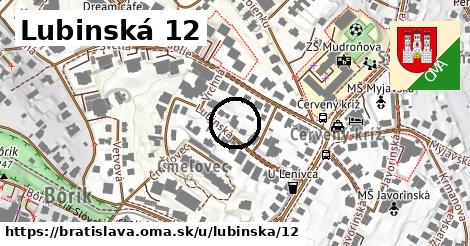 Lubinská 12, Bratislava