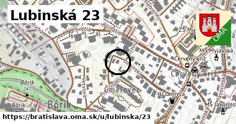 Lubinská 23, Bratislava