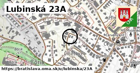 Lubinská 23A, Bratislava