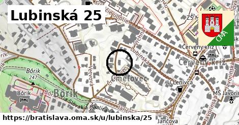 Lubinská 25, Bratislava