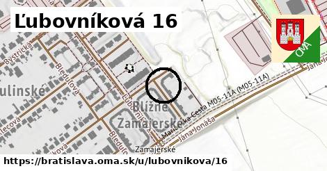 Ľubovníková 16, Bratislava