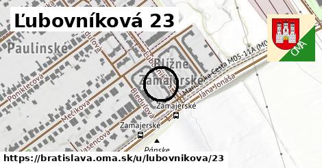 Ľubovníková 23, Bratislava