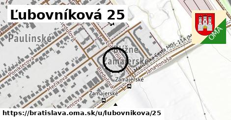 Ľubovníková 25, Bratislava