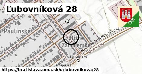 Ľubovníková 28, Bratislava