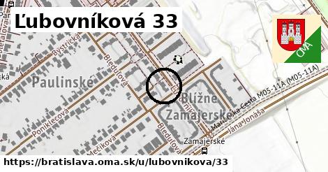 Ľubovníková 33, Bratislava