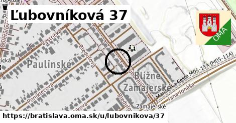Ľubovníková 37, Bratislava