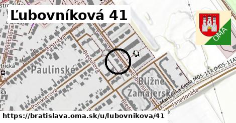 Ľubovníková 41, Bratislava