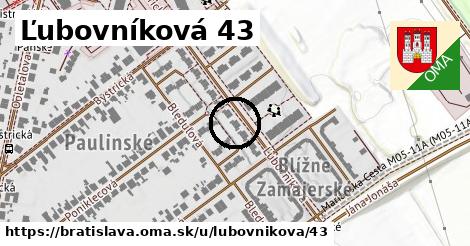 Ľubovníková 43, Bratislava