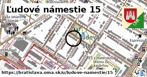 Ľudové námestie 15, Bratislava